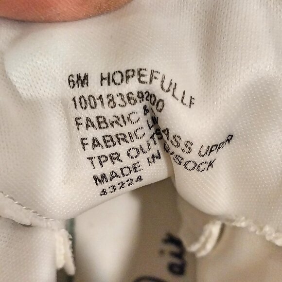 Wild Pair Rhinestone Platform Hi-top Lace -up Sneakers White Size 6M - Picture 6 of 6